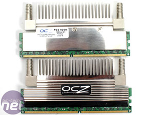 OCZ DDR2 memory group test OCZ DDR2 PC2-9200 FlexXLC Edition