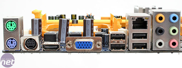 Biostar TF7050-M2 Rear I/O & BIOS