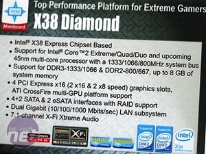 MSI X38 Diamond preview MSI X38 Diamond