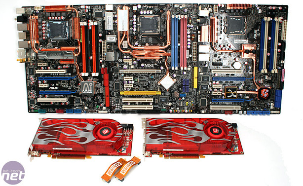CrossFire Comparison: Intel X38 vs. P35 X38, P35? How much does it affect performance?