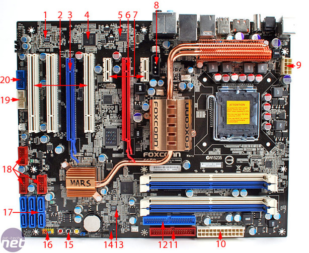 Foxconn Mars Board Layout
