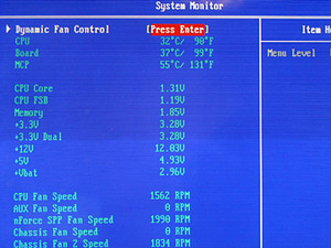 First Look: Nvidia nForce 780i SLI Rear I/O and BIOS