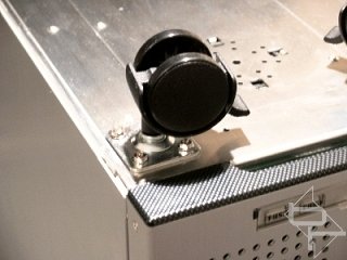 Macro Case by macroman Adding Castors and Hacking Drive Bays