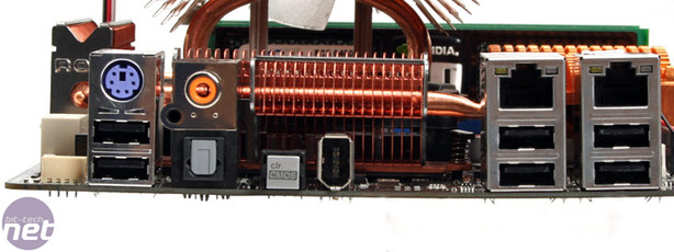 Asus Striker II Formula Rear I/O and BIOS