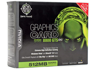BFG Tech GeForce 8800 GTS OC 512MB