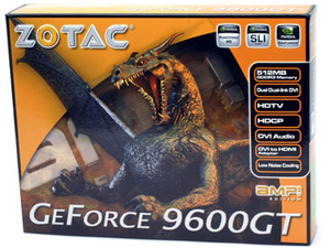 G94: Nvidia GeForce 9600 GT 512MB Zotac GeForce 9600 GT 512MB AMP! Edition