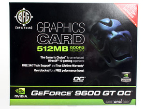 G94: Nvidia GeForce 9600 GT 512MB Other partner cards from BFGTech, EVGA and Leadtek