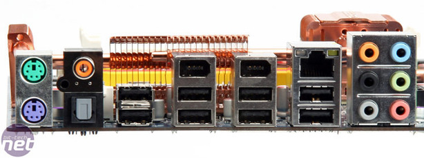 Gigabyte GA-EP35-DS4 Rear I/O and BIOS