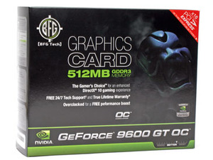 BFG Tech GeForce 9600 GT OC 512MB