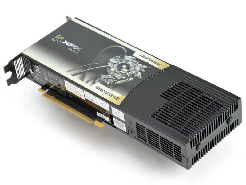 XFX Nvidia GeForce 9800 GX2 600M 1GB 