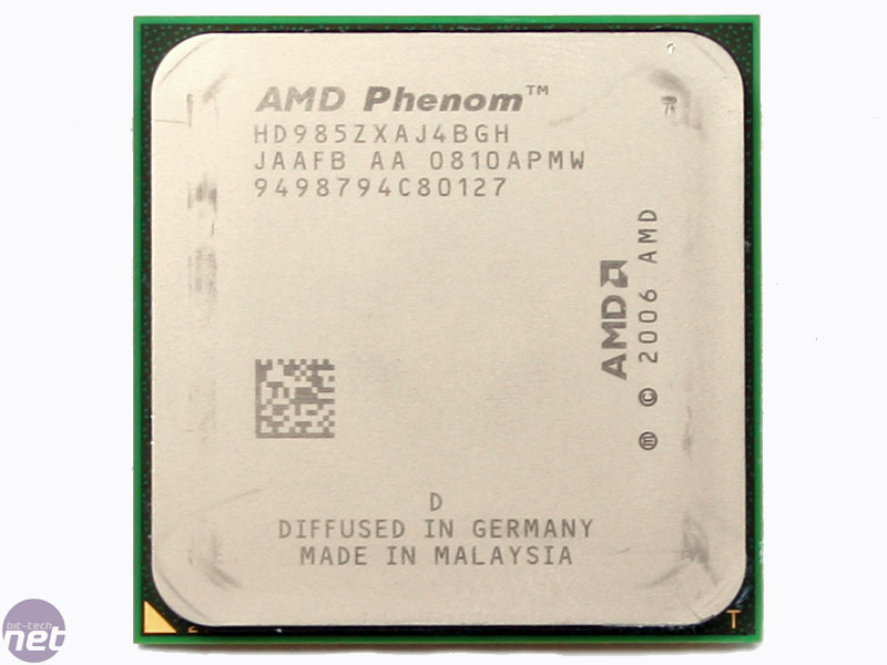 AMD Phenom X4 9850 9750 and 9550 bit tech