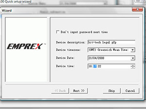 Emprex NSD-100 P2P Download Engine Setting up the NSD-100