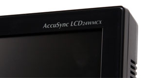NEC's AccuSync LCD24WMCX 24-inch widescreen