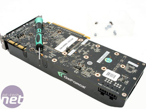 Nvidia GeForce 9800 GTX 512MB Under the heatsink