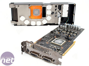 Nvidia GeForce 9800 GTX 512MB Under the heatsink