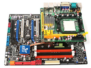 Jetway JNC62K (GeForce 8200 on mini-ITX) Board Layout and Rear I/O