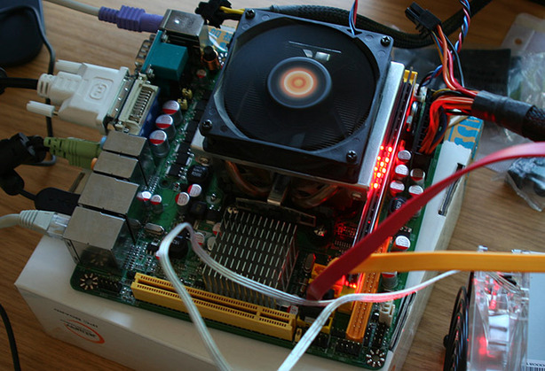 Jetway JNC62K (GeForce 8200 on mini-ITX) Test Setup