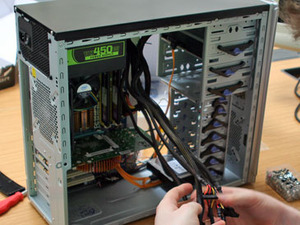 Building a £400 Gaming PC Building the system