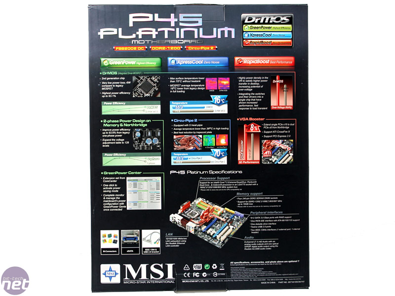 Msi p45 platinum 