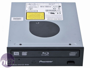 Pioneer BDC-SO2BK Blu-ray Drive Black on the outside, Blu on the inside