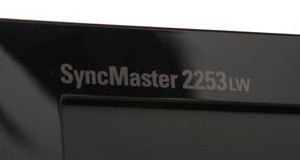 Samsung SyncMaster 2253LW widescreen monitor