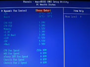 EVGA nForce 750i SLI FTW Rear I/O and BIOS