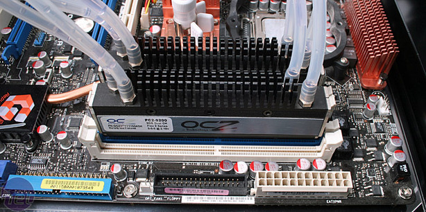 OCZ DDR2 PC2-9200 Flex II 4GB Series Test Setup