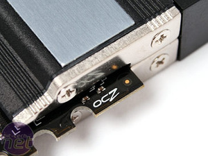 OCZ DDR2 PC2-9200 Flex II 4GB Series A Closer look at the new Flex II heatsinks