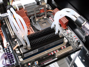 OCZ DDR2 PC2-9200 Flex II 4GB Series Building the Watercooled Beast - Continued.