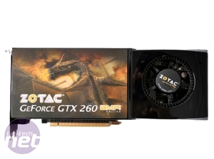 Pre-OC Nvidia GeForce GTX 280 and 260 Zotac GeForce GTX 260 AMP!