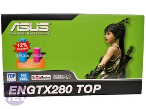 Pre-OC Nvidia GeForce GTX 280 and 260 Asus GeForce GTX 280 TOP