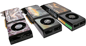 Pre-OC Nvidia GeForce GTX 280 and 260
