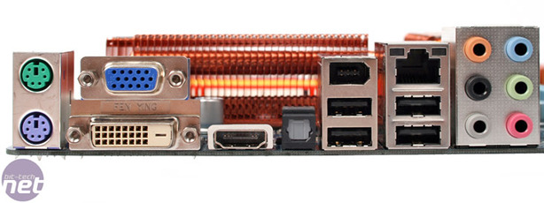 Gigabyte GA-MA790GP-DS4H Rear I/O and BIOS
