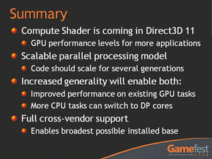 DirectX 11: A look at what's coming Compute Shader