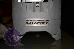 Battlestar Galactica Case Mod by Boddaker Watercooling, Hard Drives, and Case Base