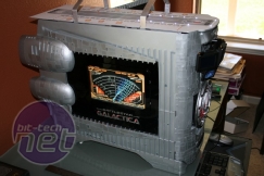 Battlestar Galactica Case Mod by Boddaker The Front LCDs