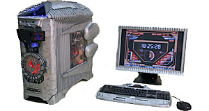 Battlestar Galactica Case Mod by Boddaker