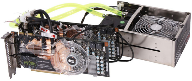 ECS Hydra Watercooled 9800 GTX+ SLI pack Overclocking, Value and Final Thoughts