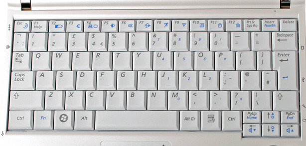 Samsung NC10 Samsung NC10 - Keyboard & Trackpad