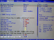 Asus P6T Deluxe Rear I/O and BIOS