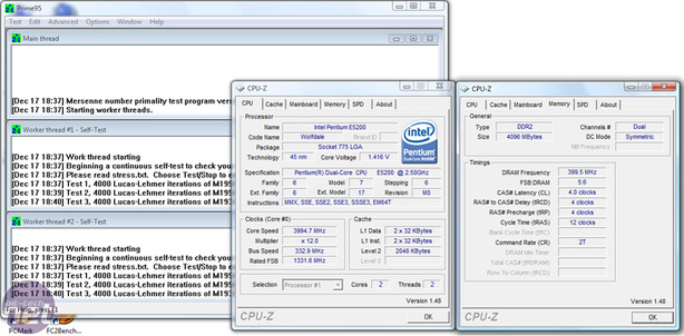 Athlon X2 7750 vs. Intel E5200 OC & Value Overclocking the Athlon X2 7750 vs Intel E5200