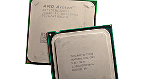 AMD Athlon X2 7750 and Intel Pentium Dual Core E5200