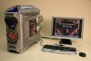 Read, Vote, Win - Mod of the Year 2008 Battlestar Galactica Case by Brian Carter