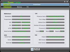 MSI Eclipse SLI Power Consumption, MSI GreenPower and OC Centre