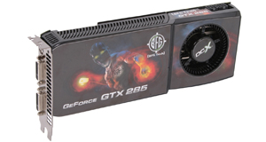 BFG Tech's GeForce GTX 285 OCX graphics card
