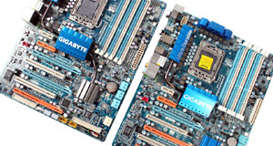 Gigabyte's GA-EX58-UD4P and DS4 mobos
