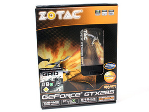 Nvidia (Zotac) GeForce GTX 285 1GB Zotac GeForce GTX 285 AMP! Edition