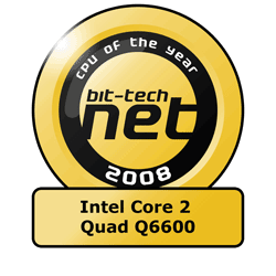 The bit-tech Hardware Awards 2008 Best CPU