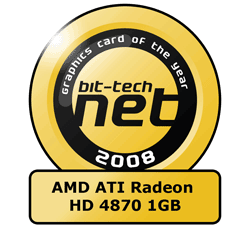 The bit-tech Hardware Awards 2008 Best Graphics Card