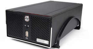 Raidsonic's Icy Box IB-NAS4220-B network storage device